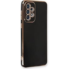 Karokstore Galaxy A33 5g Için Kılıf Olive Plated Siyah [galaxy A33 5g ile Uyumlu Kılıf - Siyah]