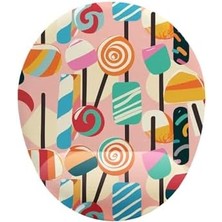 Karokstore Candy Şeker Bilek Destekli Mouse Pad