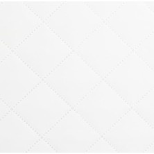 Karokstore Eco Care Sıvı Geçirmez KAPITONELI%100 Polyester Alez, Beyaz, Tek Kişilik