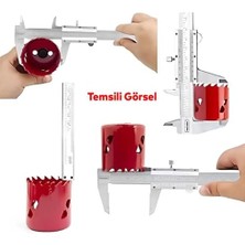 Karokstore Analog Kumpas – 150 mm Karbon Çelik Gövde, 0.02 mm Hassasiyetli Ölçüm Aleti, Iç-Dış-Derinlik- Ölçüm Için Uygun Teknik Kaliper (Mekanik)