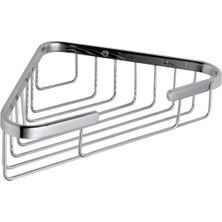 Karokstore A44380 Köşe Malzemelik, Tekli, Krom