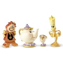 Karokstore Figür Seti, Güzel ve Çirkin, Çok Renkli