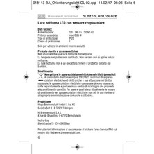 Karokstore LED Nightlight Ol 02R Sensörlü Gece Lambası