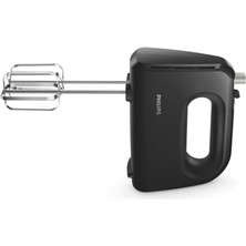 Karokstore Daily Mikser - 300W, 5 Hız + Turbo, Konik Uçlu Çırpıcılar, Hafif, Kaymaz Tutma, Kolay Temizlik, Bulaşık Makinesinde Yıkanabilir Aksesuarlar (HR3705/10)