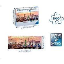 Karokstore 1000 Parçalı Panoramik Puzzle Gondollar