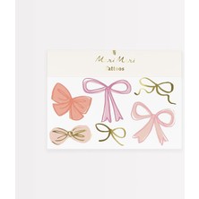 Karokstore - Bow Tattoos - Kurdele Geçici Dövmeler (X2)