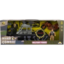 Karokstore Oyuncakmatik Sesli ve Işıklı Askeri Araç Seti