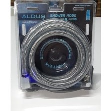 Karokstore Alduş Dolanmayan Patlamayan Kopmaz Duş Hortumu 360 Derece Dönerli Spiral Hortum 150-175 cm Uzayabilen Esnek