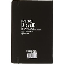 Karokstore Notelook Tekstil Kapak Çizgili Defter A5 Beyaz