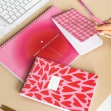 Karokstore A4 Haftalık ve Günlük 3’lü Masaüstü Süresiz Planlayıcı Set – /kalp