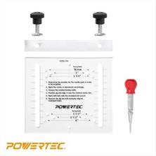 Karokstore 71412 Çekmece Çekme Jig Şablonu ve Merkez Delgeci