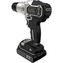 Karokstore Silver Series BDCHD18SC2K-QW 18V 1.5AH Çift Bataryalı Darbeli Matkap + Acc (2X18V 1,5AH Batarya, 10 Adet Matkap Ucu + 10 Adet Dübel And +10 Adet Vida, Şarj Aleti) Kitbox