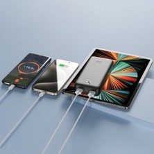 Karokstore Juo 20000MAH 10.5W Çift Usb-A Çıkışlı Powerbank Taşınabilir Hızlı Şarj Cihazı Siyah