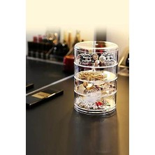 Karokstore 4 Katlı Döner Takı Organizeri