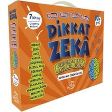 Karokstore Dikkat Zeka 4. Sınıf Seti - 10 Yaş (7 Kitap Takım): Disiplinlerarası Bağlantı Sistemi