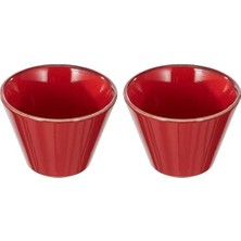 Karokstore 04ALM001435 Seasons Çorba Kasesi, Porselen 2li Paket