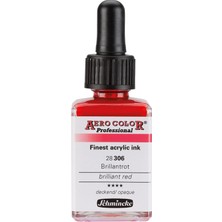 Karokstore Aero Professional Akrilik Mürekkebi 28 ml 306 Brilliant Red
