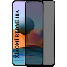 Elixem Xiaomi Redmi 10A Uyumlu Tam Kaplayan Hayalet Ekran Koruyucu Temperli Cam