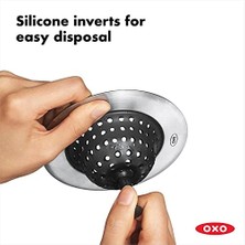 Karokstore Good Grips Mutfak Gider Süzgeci - Gri