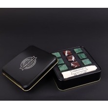 Karokstore Yeşil Vişne Mermer Viski Taşı Hediye Kutulu Babalar Günü Hediyesi (9 Adet)