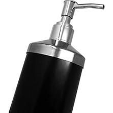 Karokstore Eko Serisi Ayak Basmalı Özellikli 4' Lü Banyo Seti Çöp Kovası+Kolozet Fırçası+Sıvı Sabunluk+Fırçalık Paslanmaz Beyaz