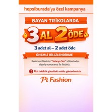 Pi Fashion 3 Al 2 Öde Bayan Triko Body Kaşkorse Kumaş