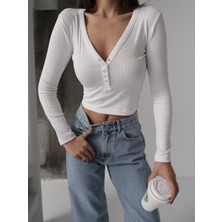 Paw Garage Kadın Siena Çıt Çıt Yaka Body