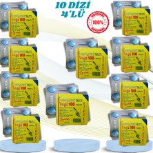 Vega 100 Mg 4X10 Dizi(40 Tablet Kullanım) Orjinal Bandrollü VEGA100MG Etki Garantili Tablet Geciktirici7 Sertleştirici7 Erkeklereözel Performâns_arttırıcı CİALİSS100 Kuvvetlendirici 100% Etkili