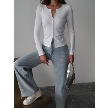 Paw Garage Kadın Siena Geniş Yaka Biyeli Body