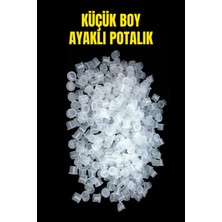 Valor 250 Adet - 11 Çap Ayaklı Pota – Küçük Boy Pigment Kabı - Dövme Potası