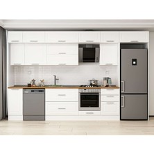 Alvinka 370X240 cm Mbr_c Mutfak Dolabı Beyaz Beyaz MB-E80S40S50-2