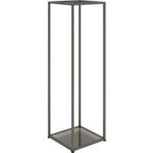 Md Vitrin Dekorasyon Elbise Askılık Orta Stand Mağaza Askılık ( Camsız Gönderilir )