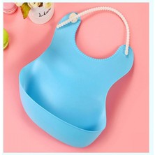 MiraLive Çocuk Bebek Mama Önlüğü Dökülme Engelleyici Bükülebilir Mavi (4887)