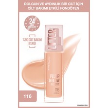 Maybelline New York Lifter Niasinamid ve Hyalüronik Asit Içeren Aydınlatan Fondöten - 116