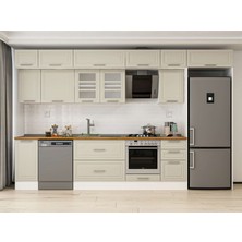 Alvinka 375X240 cm Mbr_c Mutfak Dolabı Beyaz Kumtaşı MB-E90S40S45-3