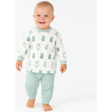 Sebi Bebe Sebi Prime Tavşanlı Pijama Takımı 9301