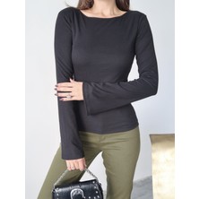 Paw Garage Kadın Siena Geniş Yaka Ispanyol Kol Body