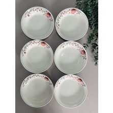 Hooly Home Hasbahçe 6 Adet Yemek Tabağı