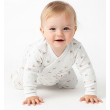 Sebi Bebe Kruvaze Geyikli Patiksiz Tulum 1143