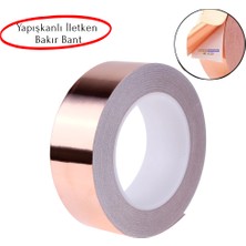 Bakır Folyo Iletken Bant 25MMX10MT