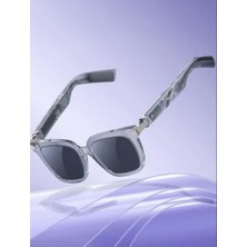 Sidens Store Yesido IO41 Bt 5.3 Dahili Hoparlörlü IP54 Su Geçirmez Akıllı Güneş Gözlüğü - Gri