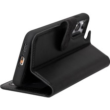 Gp Iguana Samsung Galaxy S23 Uyumlu Deri Cüzdanlı Kılıf Rst1 Siyah