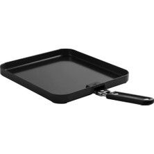 Cadac 2 Cook Düz Izgara Plakası - Yapışmaz Greengrill Seramik Kaplama, 25X27 cm
