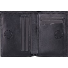 Gp Iguana Nigra Hakiki Deri, El Yapımı Cüzdan, Rustik Siyah