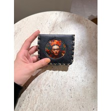 Jasminurgancy Frida Özel Vegan Deri El Yapımı Cüzdan