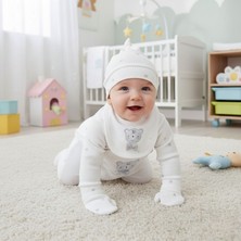 Sebi Bebe Puantiyeli Ayılı 5'li Hastane Çıkış Seti 2036