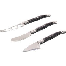 Karokstore Peynir Bıçak Seti (Siyah)
