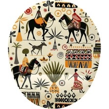 Karokstore Afika Tasarım Bilek Destekli Mouse Pad