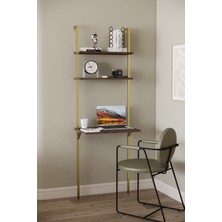 Solto Home OC8-22 Kitaplıklı Çalışma Masası | Modern, Çok Amaçlı Ofis & Bilgisayar Masası