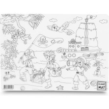 Karokstore Mat Korsanlar & Araçlar, 25X35CM, 6'lı Kalem